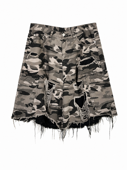 white camo cargos