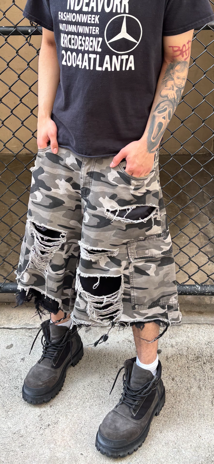 white camo cargos