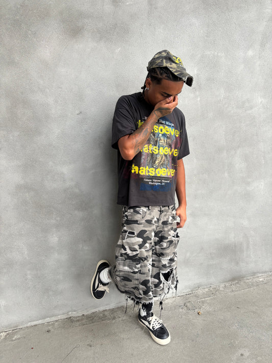 Camo Jorts