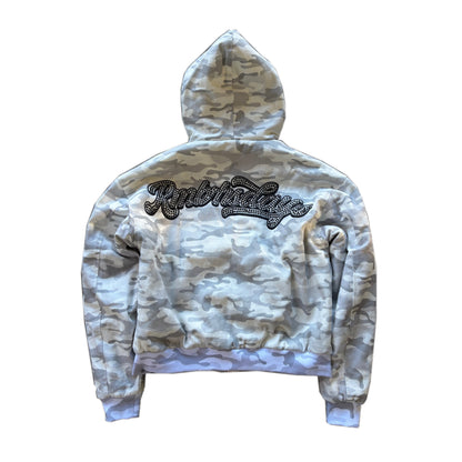 White Camo Bomber